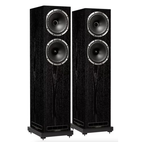 Fyne Audio F502S álló hangfal - fekete-tölgy