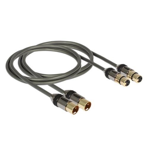 GOLDKABEL Profi analóg XLR kábel - 0.75 m