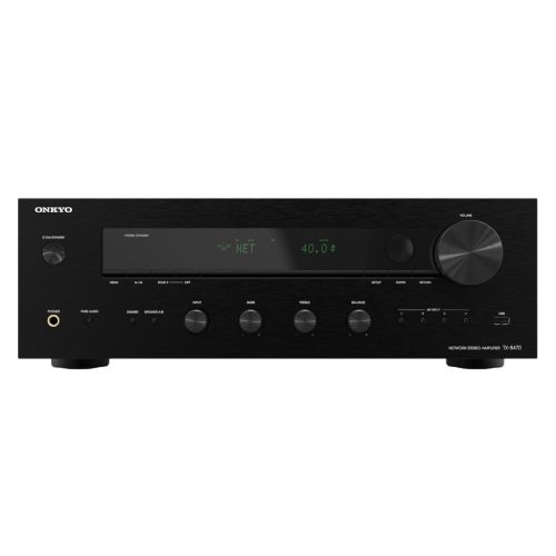 Onkyo TX-8470 hálózatos rádióerősítő - fekete