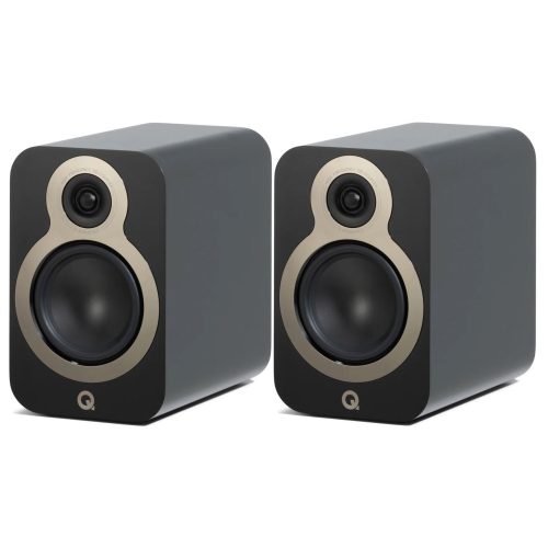 Q Acoustics 3030c polc hangfal - fekete