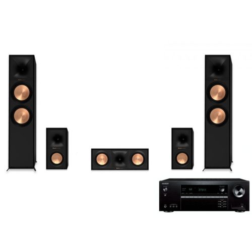 Onkyo TX-NR5100 házimozi erősítő + Klipsch R-600F 5.0 hangfalszett